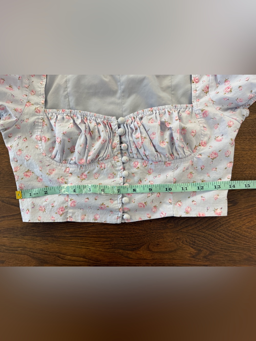 Princess Polly Lilac Benowa Crop Top: SZ 4 - Picture 11 of 12